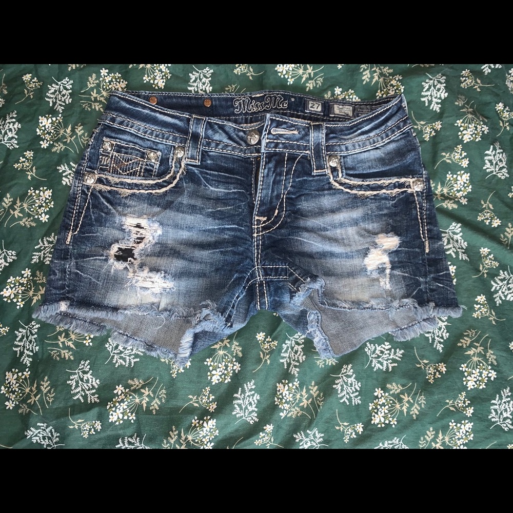 Miss Me Denim Shorts